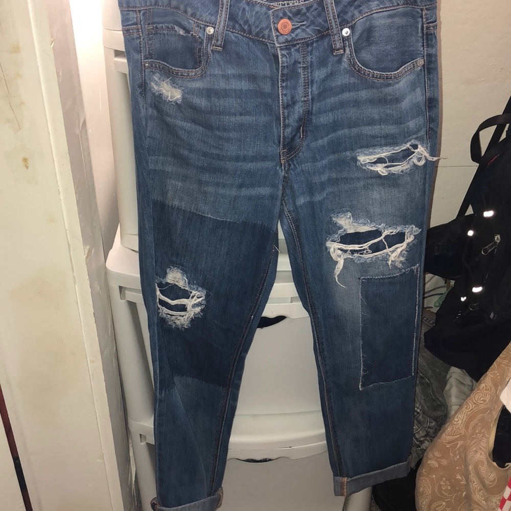 American Eagle “tomgirl” jeans